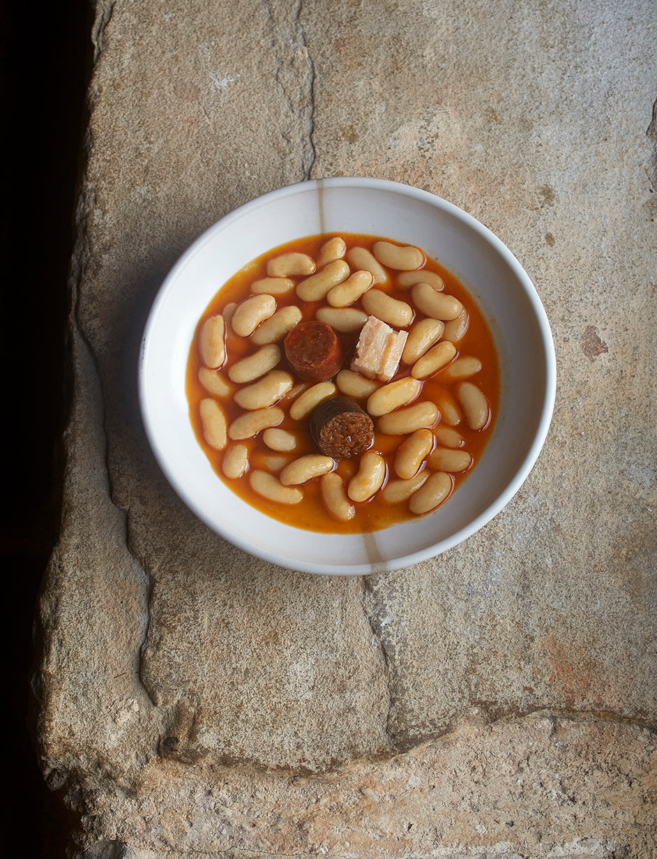 Menú Fabes y Arroz con Pitu