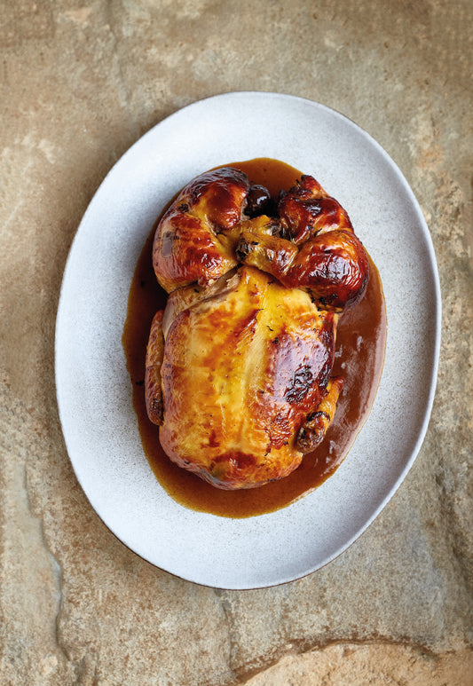 Pollo Relleno de los Hermanos Manzano